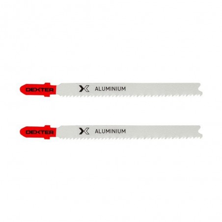 Lame scie sauteuse métal 1.5-10mm coupe droite lot 2