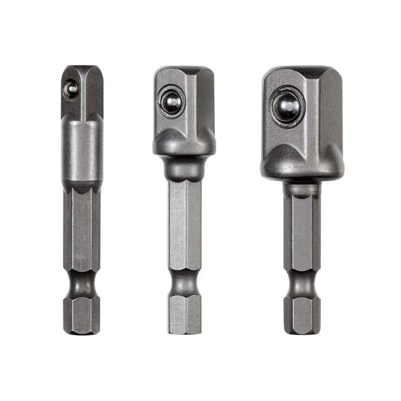 Lot de 3 adaptateurs 1-4 3-8 1-250 mm