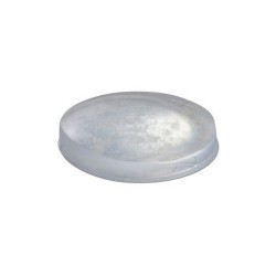 Lot de 24 domes antigliss+adhésif.transp 8mm