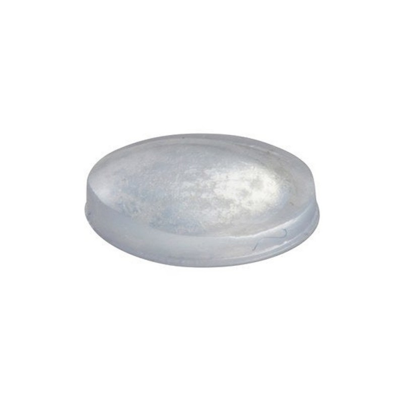 Lot de 24 domes antigliss+adhésif.transp 8mm