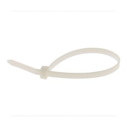 Lot de 20 colliers de câblage réutilisables 48x 200 mm transparents