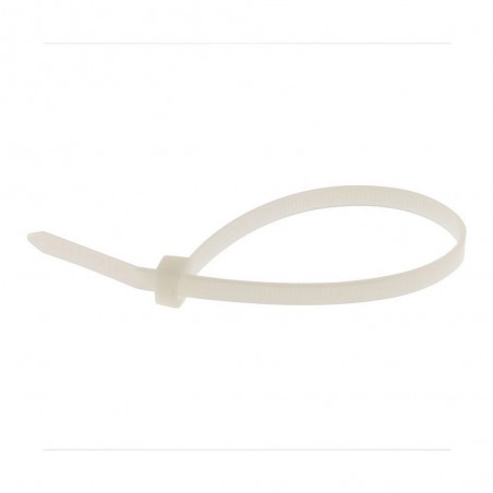 Lot de 20 colliers de câblage réutilisables 48x 200 mm transparents