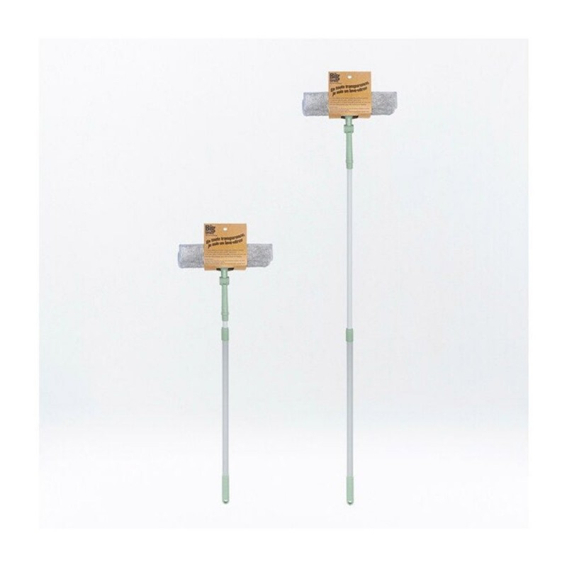 Combiné raclette vitre et mouilleur 100% microfibre