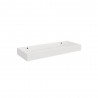 Etagère tiroir blanc mat L.40 x H.1.2 x p.15.0 cm ep.12 mm