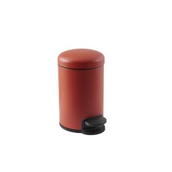 Poubelle de salle de bains 3 l rouge SENSEA easy -  - meilleure qualité
