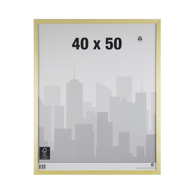 Cadre en bois naturel brut  40x50cm - meilleure qualité