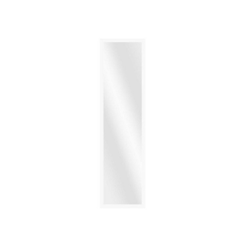 Miroir rectangulaire de porte blanc