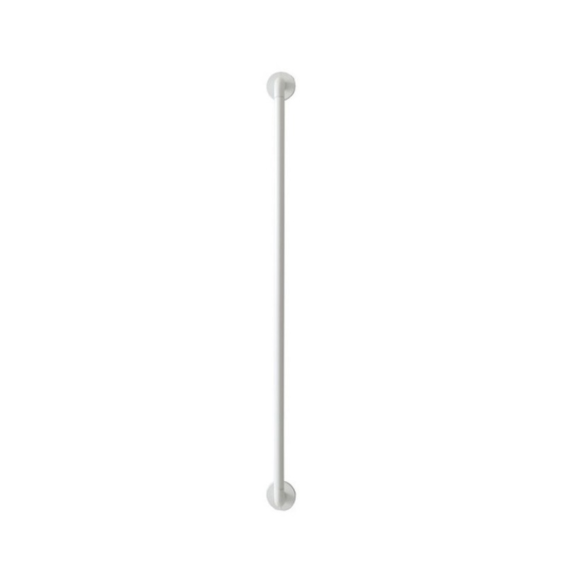 Tringle a rideau curve diam.10 mm blanc mat 40 a 70 cm -  - meilleure qualité