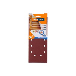 Lot de 5 Garnitures abrasives115 X 280 mm Grains 180