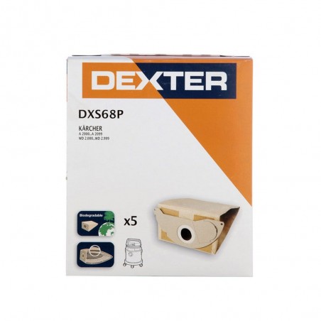 Lot de 5 Sacs papier dxs68P