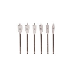 Lot de 6 forets àbois diam. 12 à22 mm