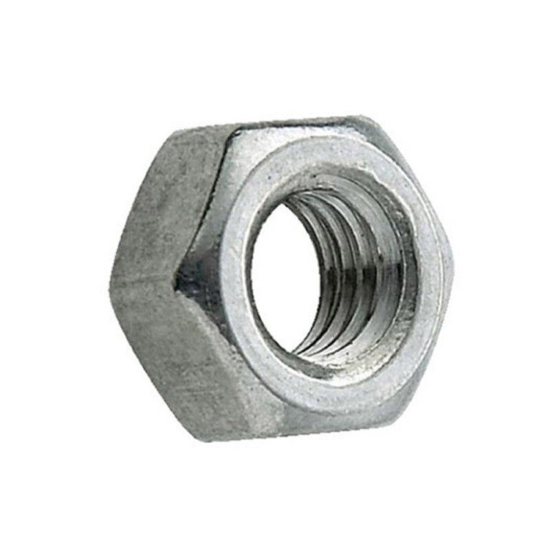 Lot de 4 écrous 6 pans acier diam.14 mm