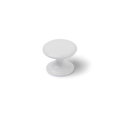 Lot de 4 boutons de meuble rond Zamak peint H.27 X L.33 X p.33 mm