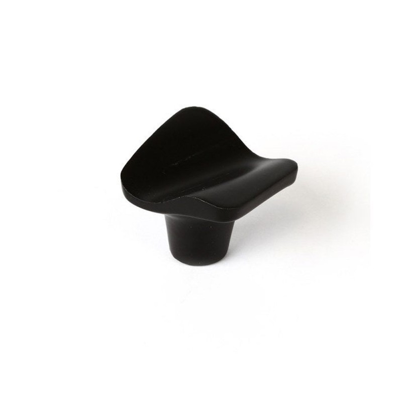 Lot de 4 boutons de meuble Vague Zamak peint H.26 X L.32 X p.31 mm