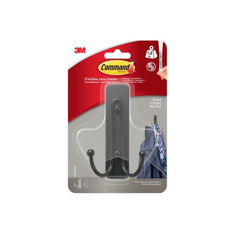 Crochet réutilisablenoir 1.8 kg