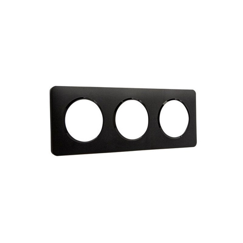 Plaque triple Lumia black