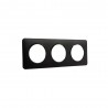 Plaque triple Lumia black