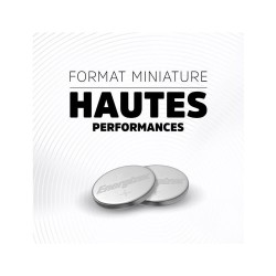 Lot de 2 piles Lithium cr2430-Dl2430 V energizer