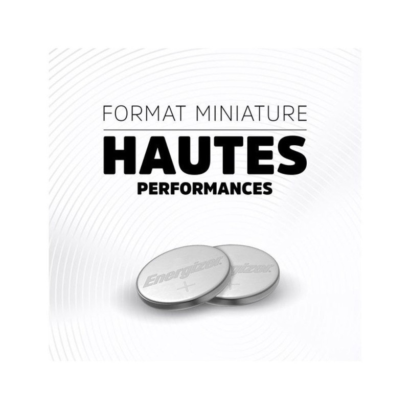 Lot de 2 piles Lithium cr2430-Dl2430 V energizer