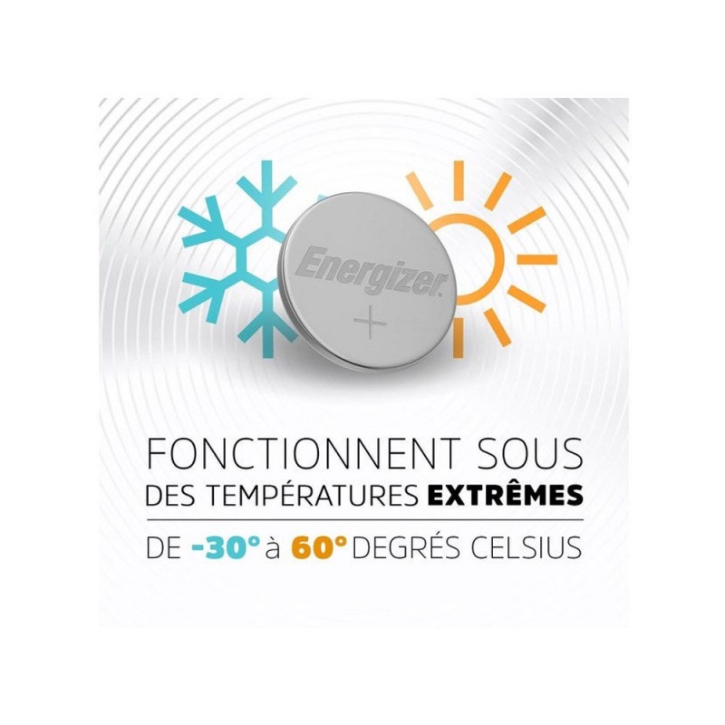 Lot de 2 piles bouton cr2450-Dl2450 3 V energizer