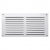 Grille d'aération aluminium laqué