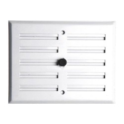 Grille d'aération aluminium laqué