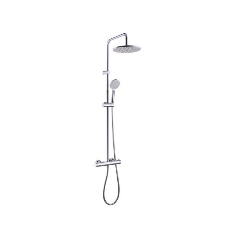 Colonne de douche thermostatiqueessential chrome