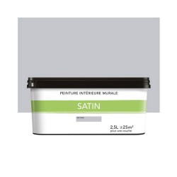 Peinture satiné pour mur intérieur