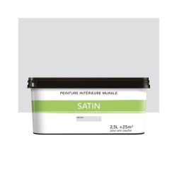 Peinture satiné pour mur intérieur