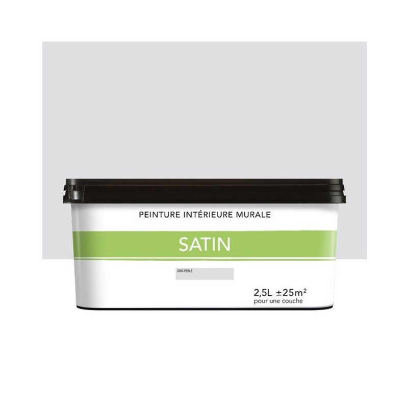 Peinture satiné pour mur intérieur