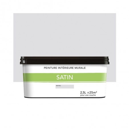 Peinture satiné pour mur intérieur