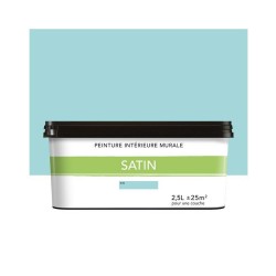 Peinture satiné pour mur intérieur