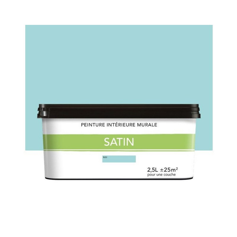 Peinture satiné pour mur intérieur