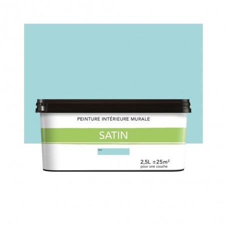 Peinture satiné pour mur intérieur