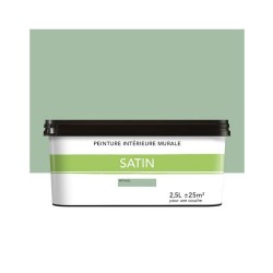 Peinture satiné pour mur intérieur