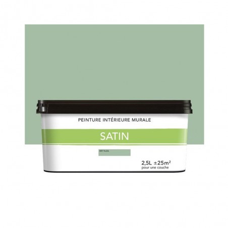 Peinture satiné pour mur intérieur