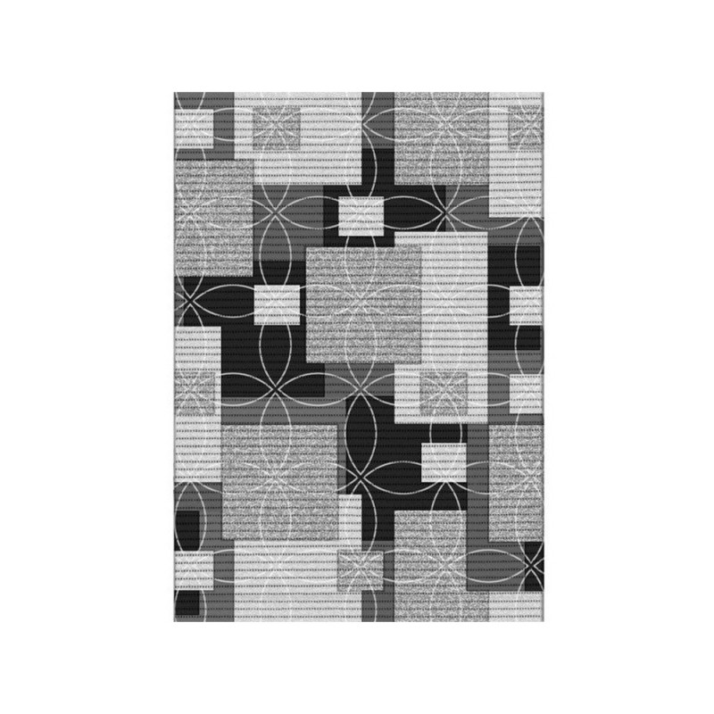 Tapis mousse 0.65Mx15M Fleuri argente Smarty -  - meilleure qualité