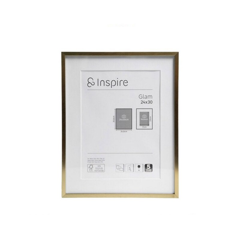Cadre en laiton Glam 24x30 cm - meilleure qualité