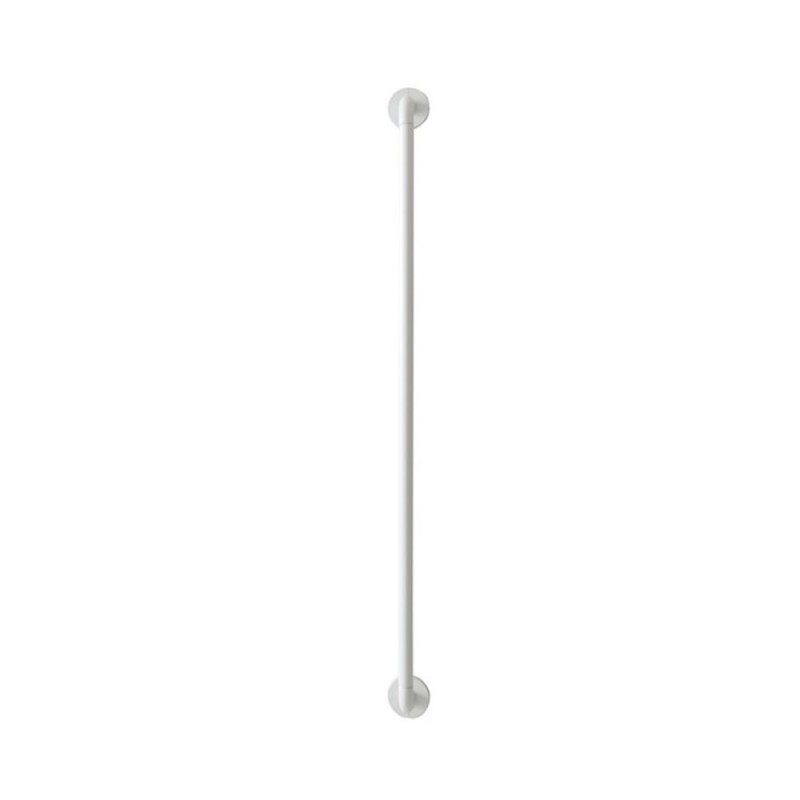 Tringle a rideau curve diam.10 mm blanc mat 70 a 120 cm -  - meilleure qualité