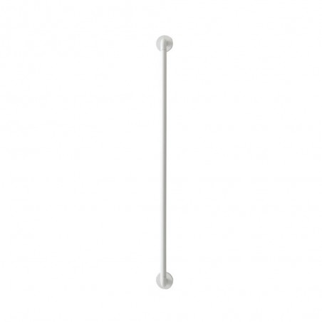 Tringle a rideau curve diam.10 mm blanc mat 70 a 120 cm -  - meilleure qualité