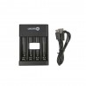Chargeur rapide usb 1 ou 4 piles aa - aaa