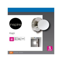 Applique Glamour argent Led IntégréeKapi