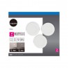 Kit 3 spot àencastrer SDB Kilia led rond blanc IP65 2700k-4000k blanc chaud-neutre