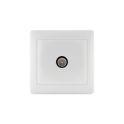 Prise TV saillie surfaceblanc