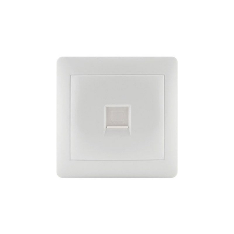 Prise rJ45 saillie surfaceblanc