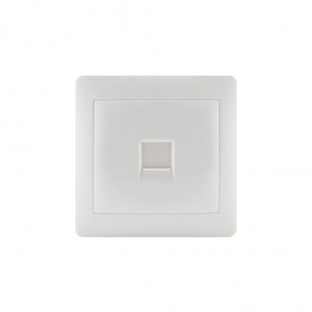 Prise rJ45 saillie surfaceblanc