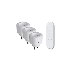 Lot de 3 prises téléables intérieur3000 W