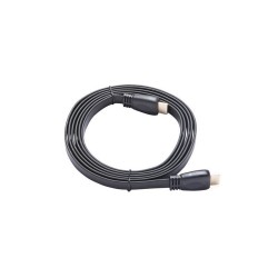 Câble plat hdmi 2.0 2m pvc noir