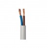 Câble ho5vvf 2x1.5 blanc 5 métres