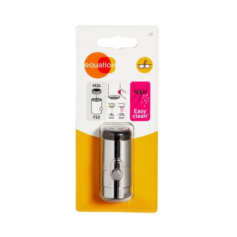 Mousseur chrome cuisine m24 bouton latéral easyclean eco